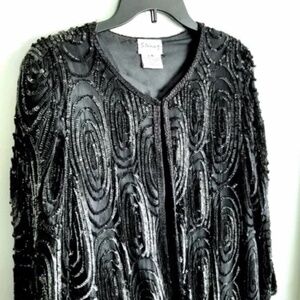 Formal Sparkly Sequined Occasion Jacket